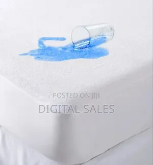 Waterproof Mattress Protector Full-Fitted Cover-White