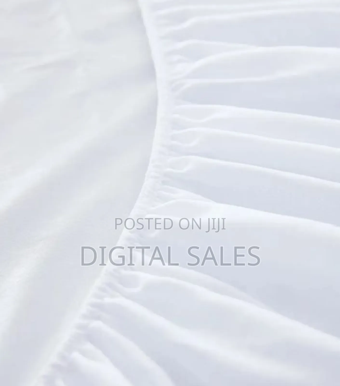 Waterproof Mattress Protector Full-Fitted Cover-White