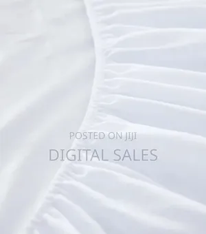 Waterproof Mattress Protector Full-Fitted Cover-White