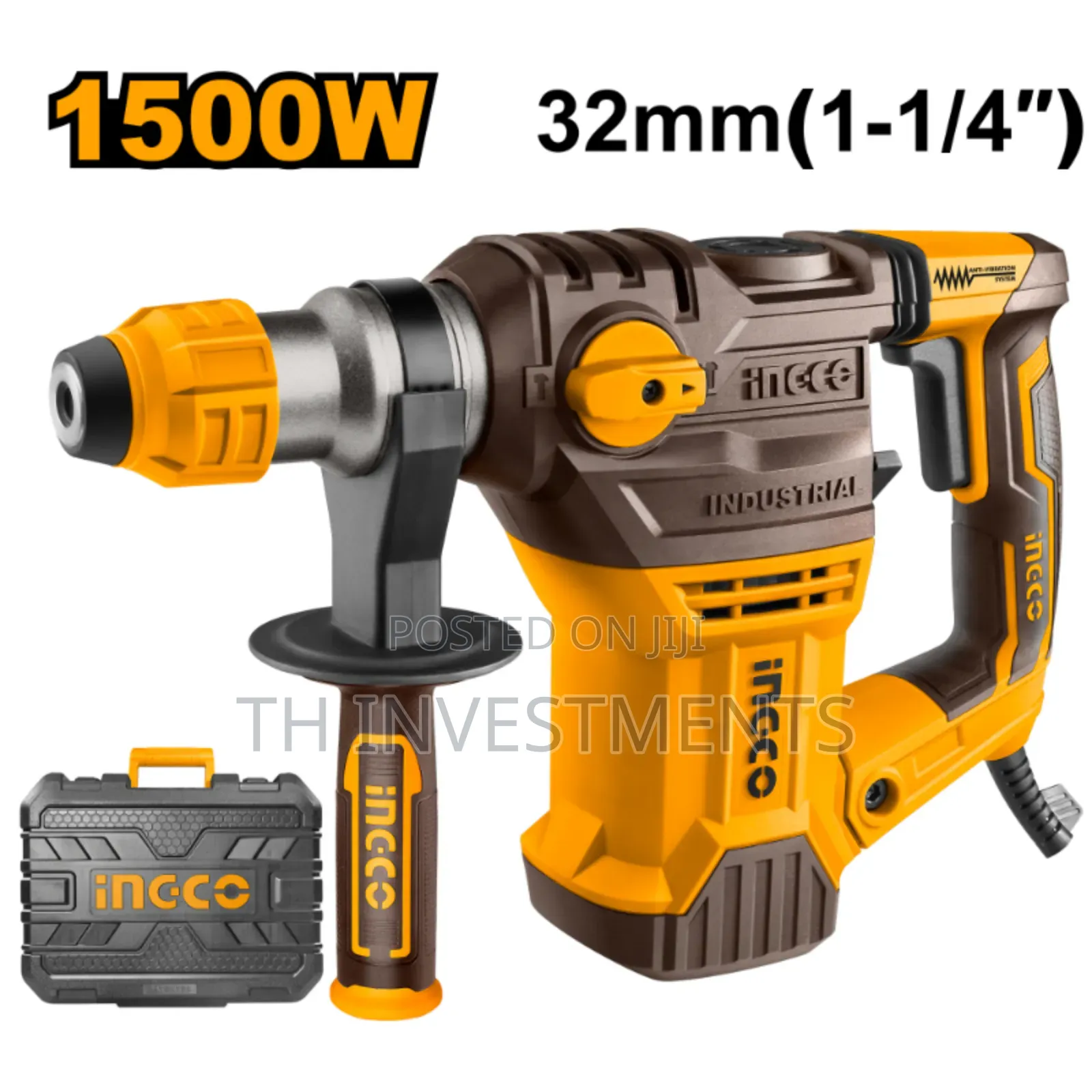 Rotary Hammer (1 500w)