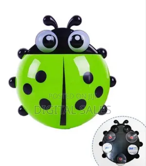 Kids Toothbrush Holder_green