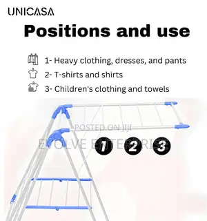 Multifunctional 2 Tier Collapsible Clothes Drying Rack