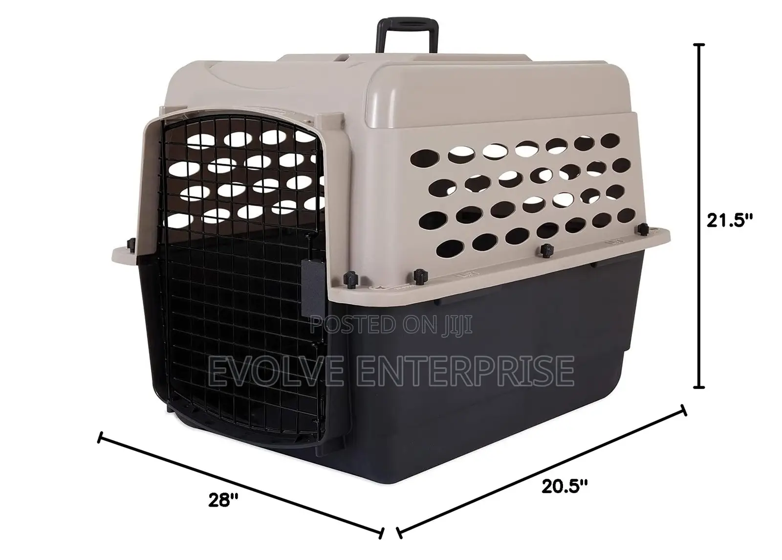 Dog Kennel Plastic Portable Travel Crate