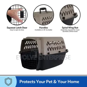 Dog Kennel Plastic Portable Travel Crate
