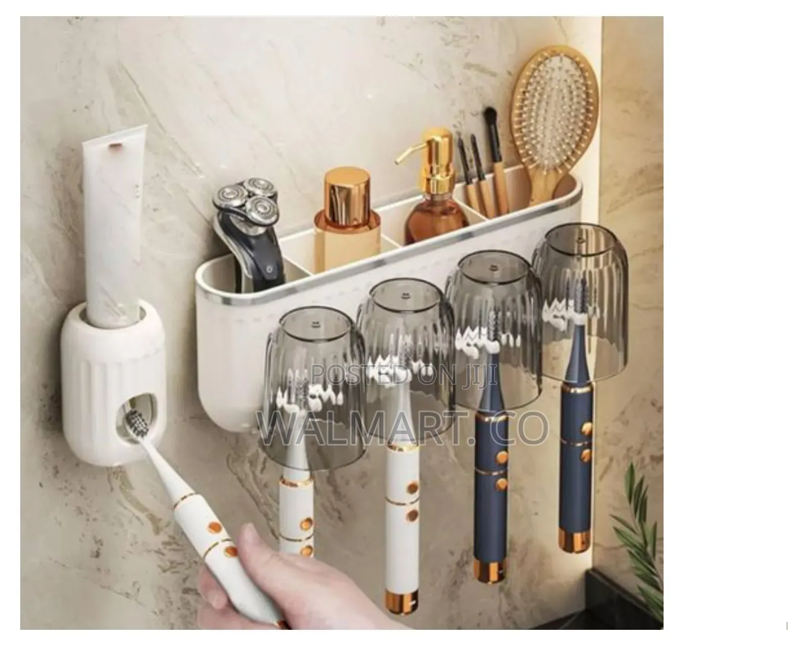 Wall Mounted Toothbrush Holder