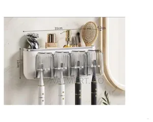 Wall Mounted Toothbrush Holder