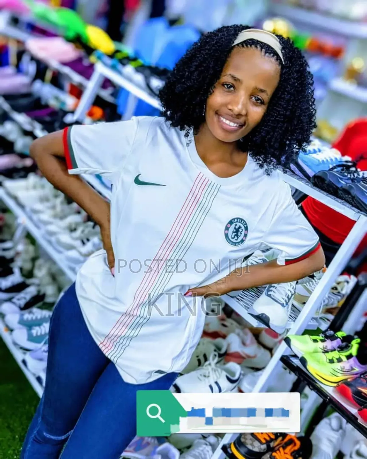 Chelsea White Simple Jersey