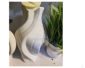 Modern Art Twists Ceramic Flower Vase