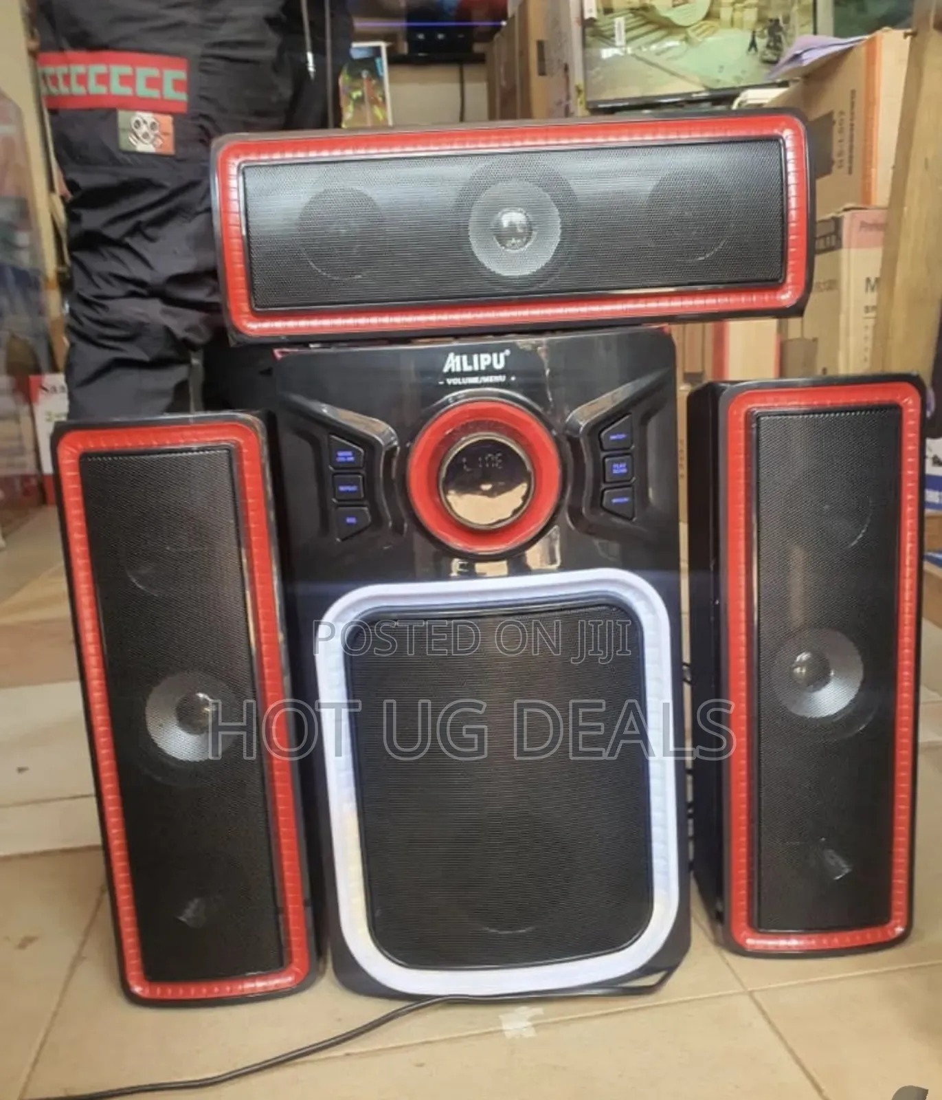 Ailipu Multimedia Fm/Usb Speaker System With Bluetooth
