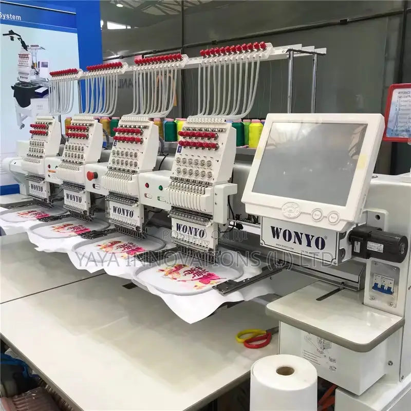 4 Head Embroidery Machine - Wonyo
