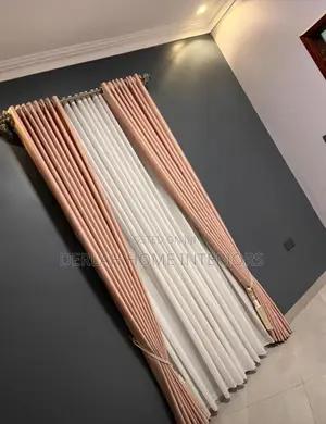 New Sock Metallic Curtain Fabric Per Set