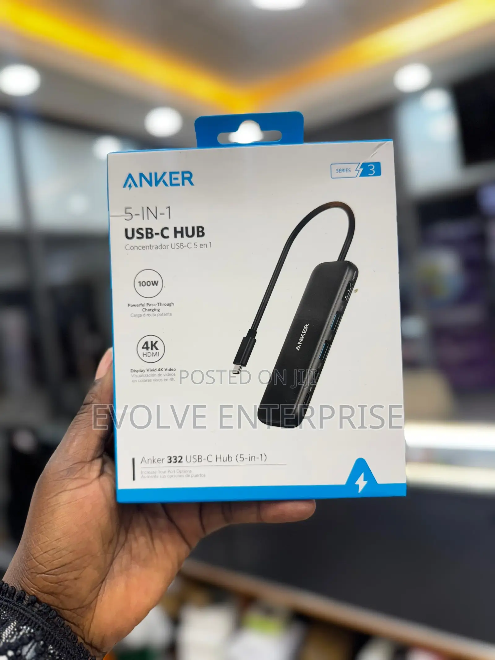 Anker Usb C Hub 5-in-1 Usbc to Hdmi Splitter With Display