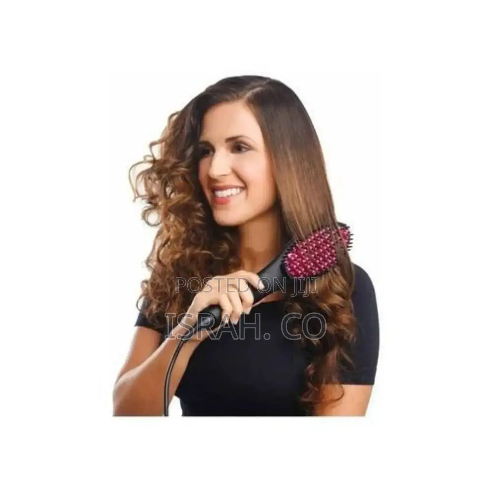 Fast Ceramic Hair Straightener Brush