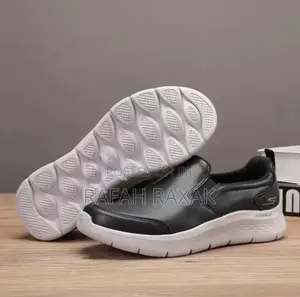 Men’S Leather Skechers Go Walk Flex Sneakers
