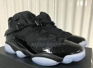 Original Men’S Air Jordan 6 Rings “Black Ice” Sneaker