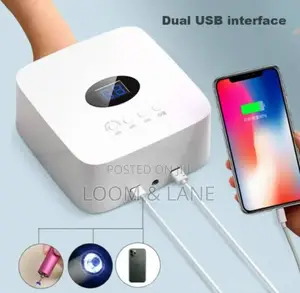 New Wireless Rechargeable Nail Lamp With Power Bank