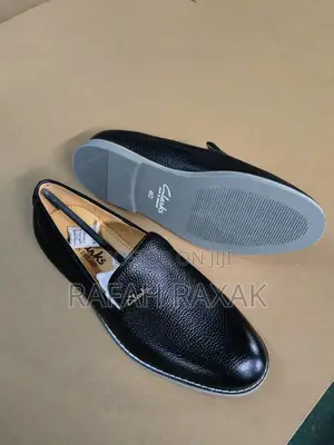 Original Black Clarks Smart Casual/Gentle Leather Loafers