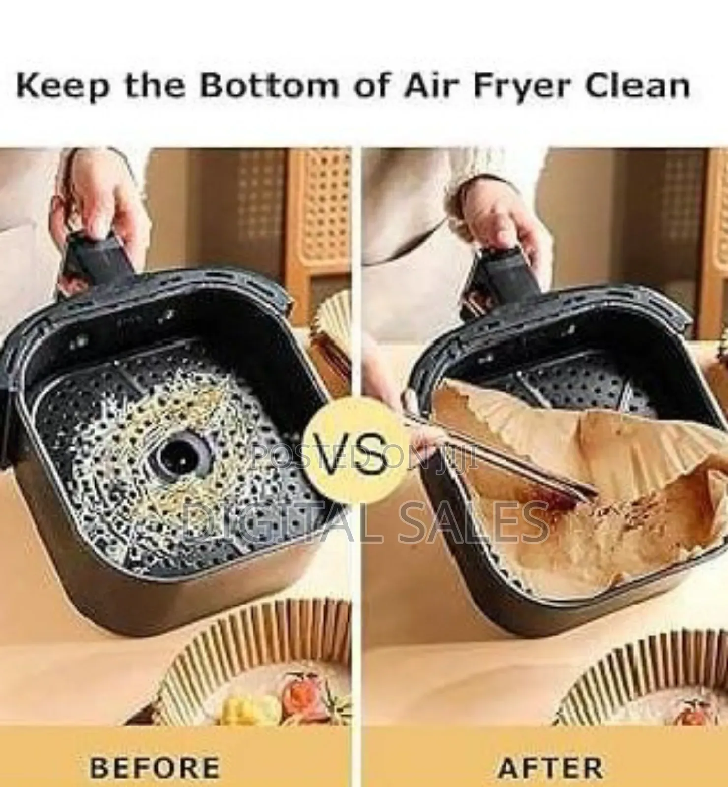 Air Fryer Parchment Paper Liners_square