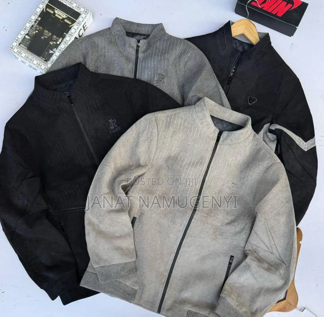Plain Colored Zipped Jackets