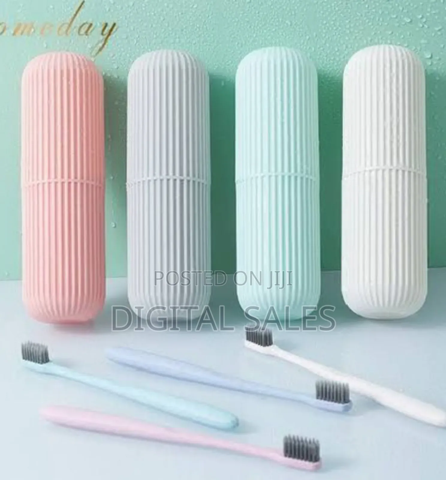 1pc Travel Tooth Paste and Toothbrush Holder