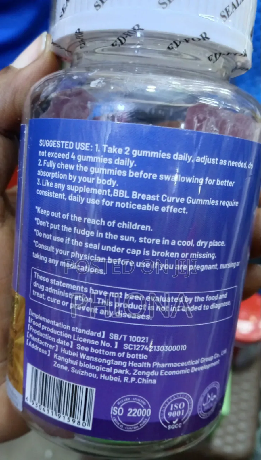 BBL Breast Curve Gummies