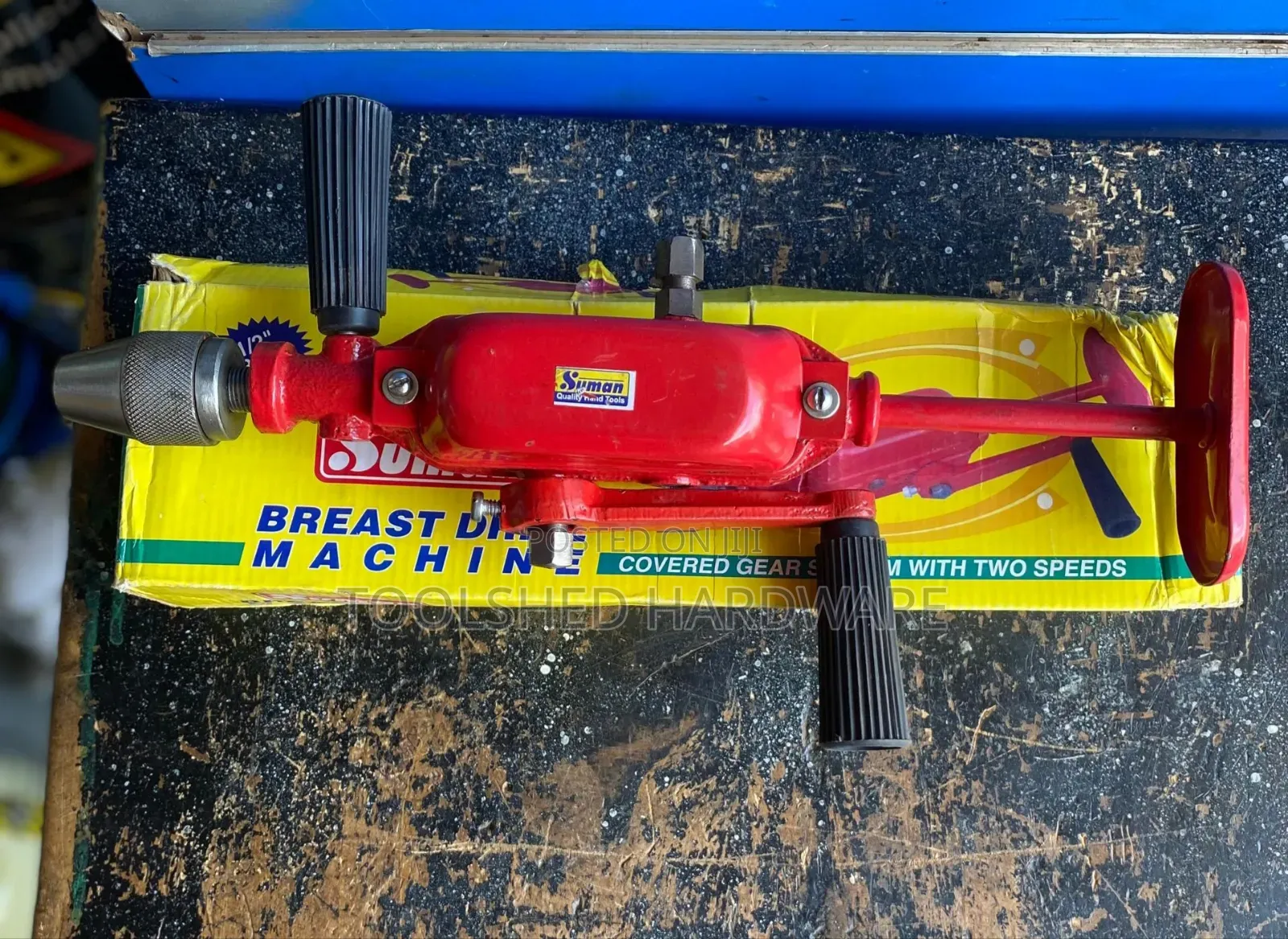 Mechanical Breast Hand Drill