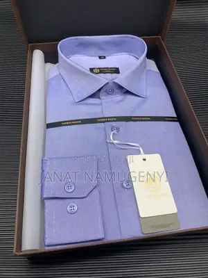 Thomas Mason Light Purple Long Sleeved Shirt