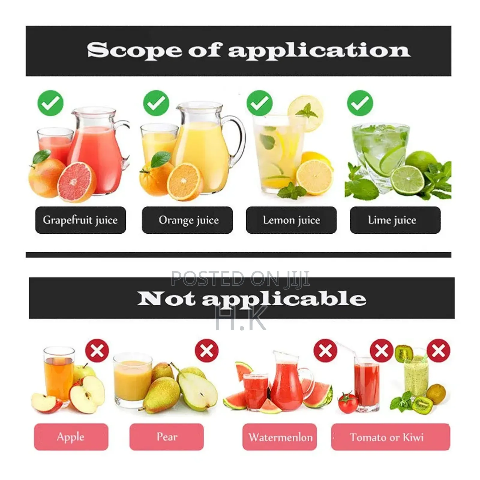 4 in 1 Multi-Function Manual Juicer.