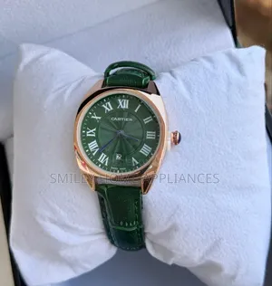 Gold Case Ladies' Designer Cartier Wrist Time Piece