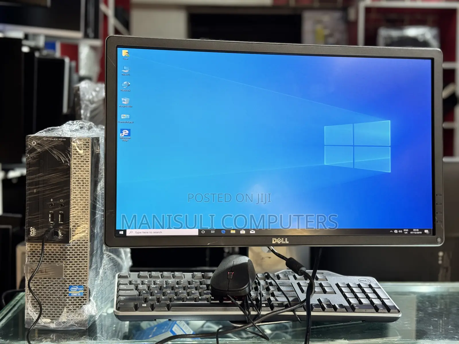 Desktop Computer Dell OptiPlex 7010 4GB Intel Core I5 HDD 500GB