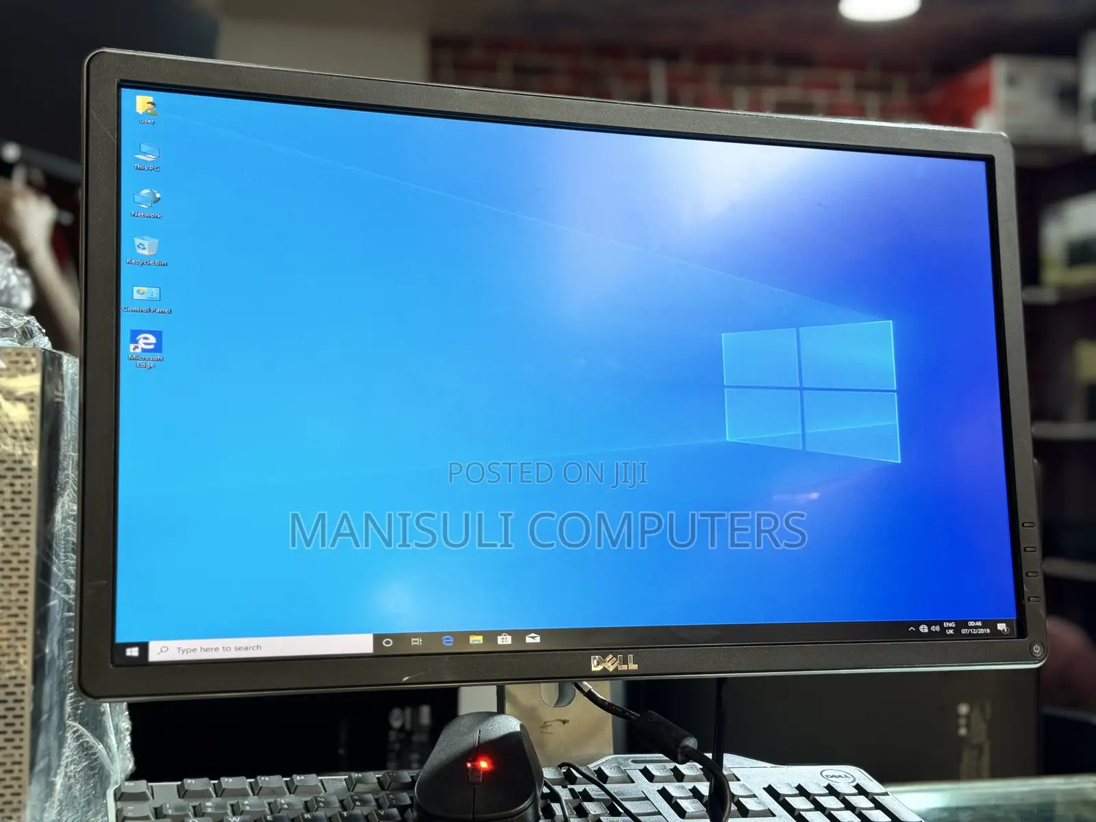 Desktop Computer Dell OptiPlex 7010 4GB Intel Core I5 HDD 500GB