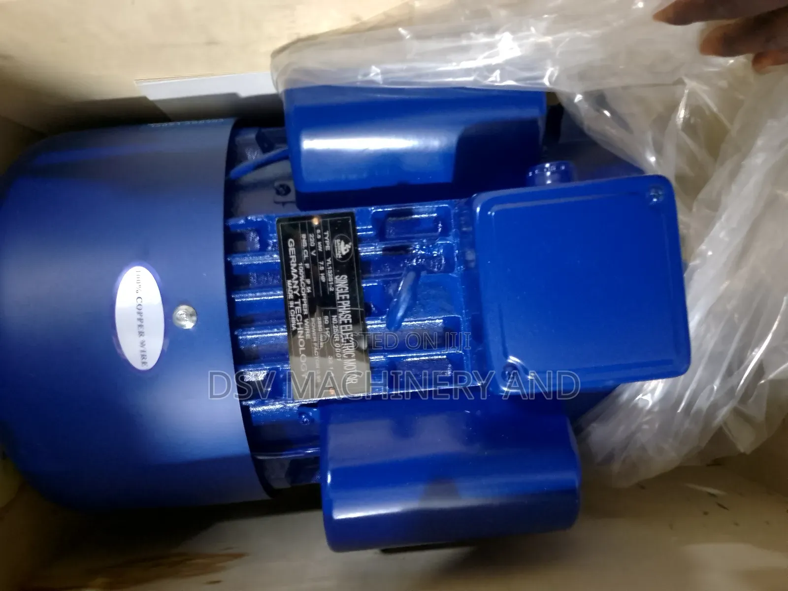 7.5 Hp Motor 2880 RMP Speed