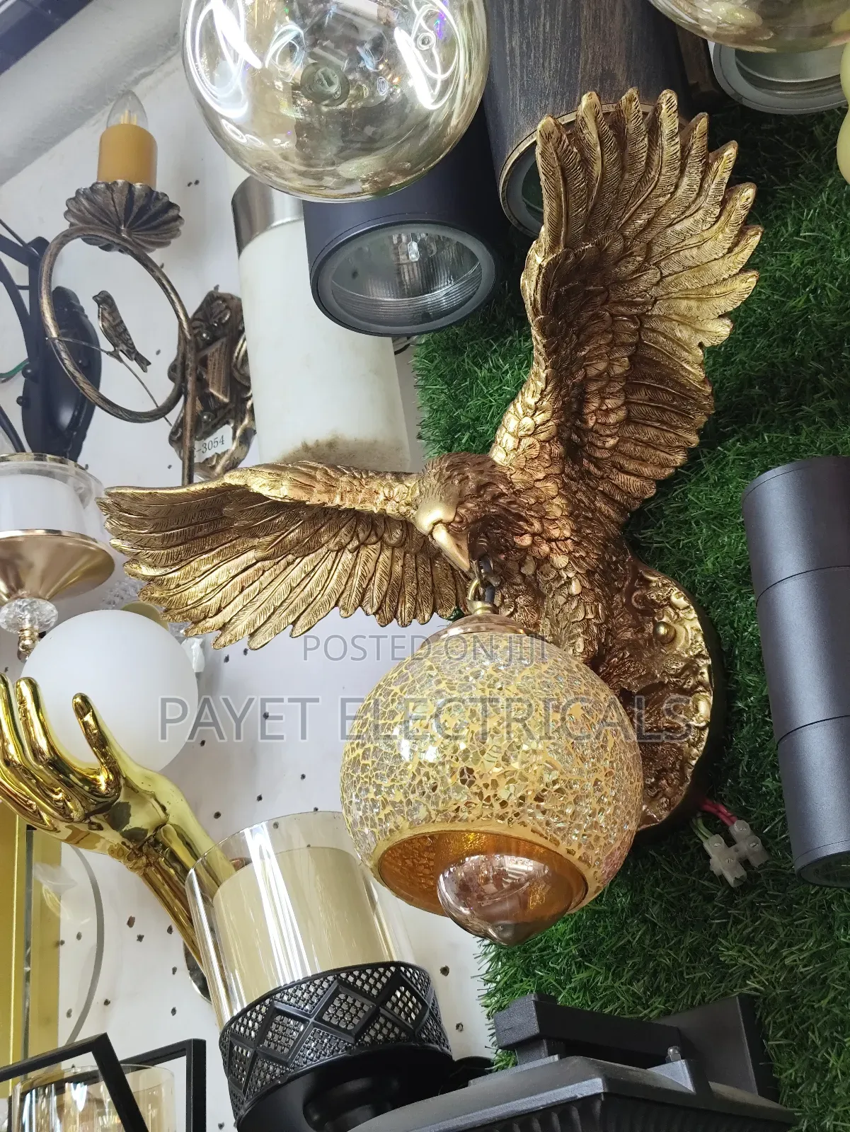 Eagle Wall Lamp Holder