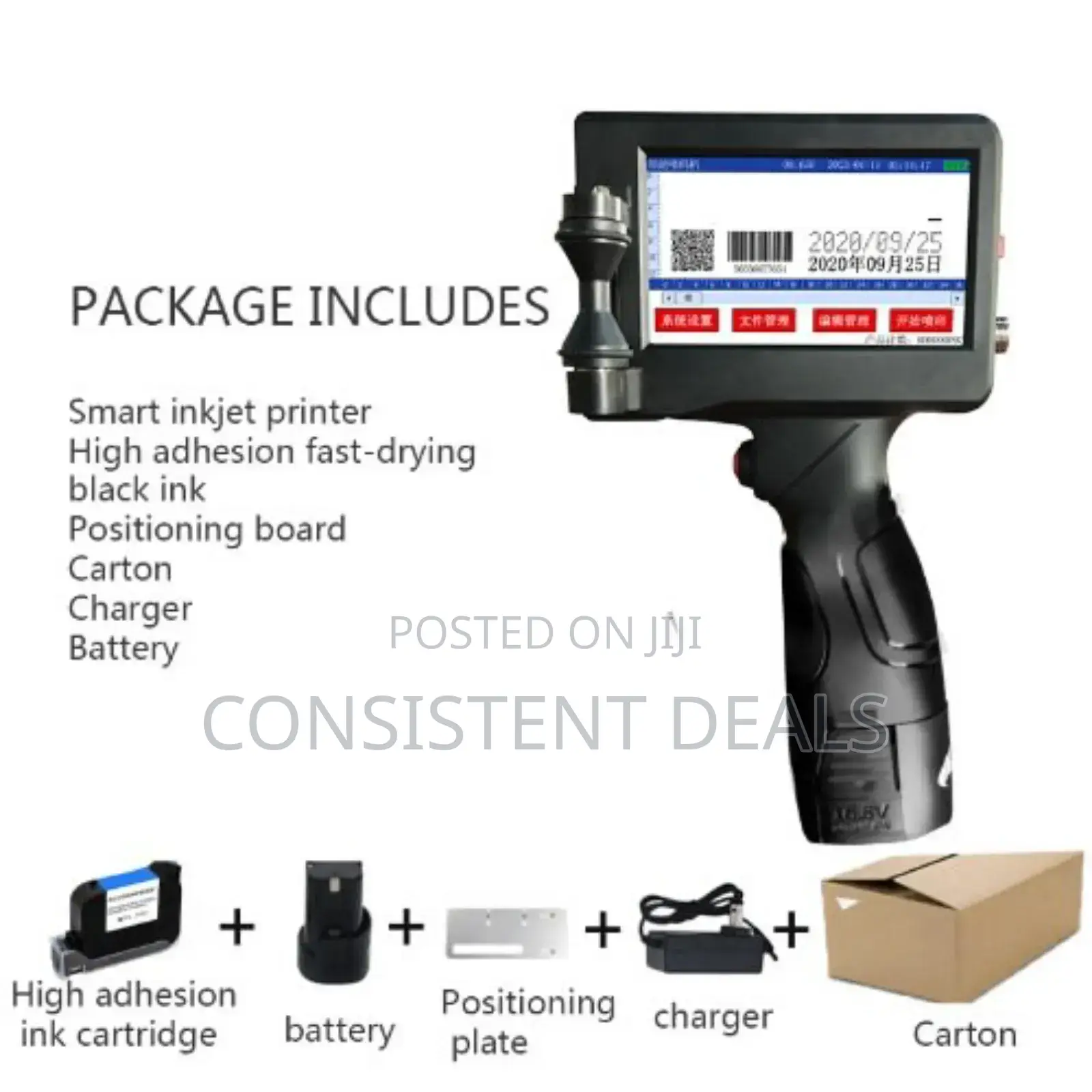 Handheld Inkjet Smart Printer
