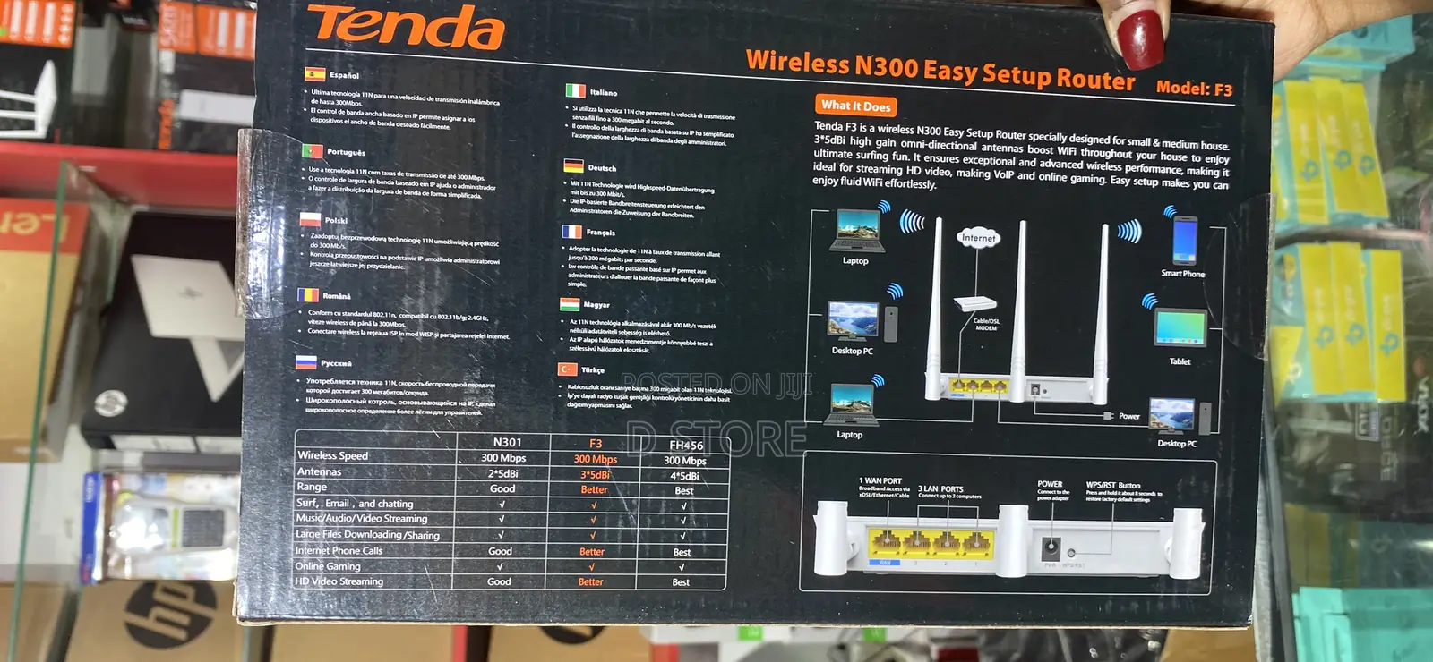 Tenda F3 Indoor Accesspoint