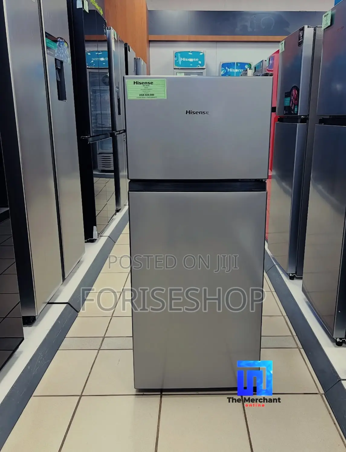 Hisense Double Door 160l Fridge
