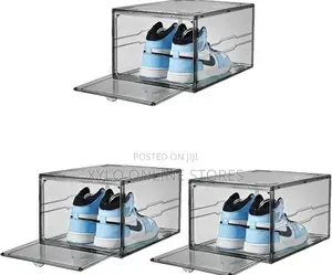 Transparent Shoe Storage Boxes