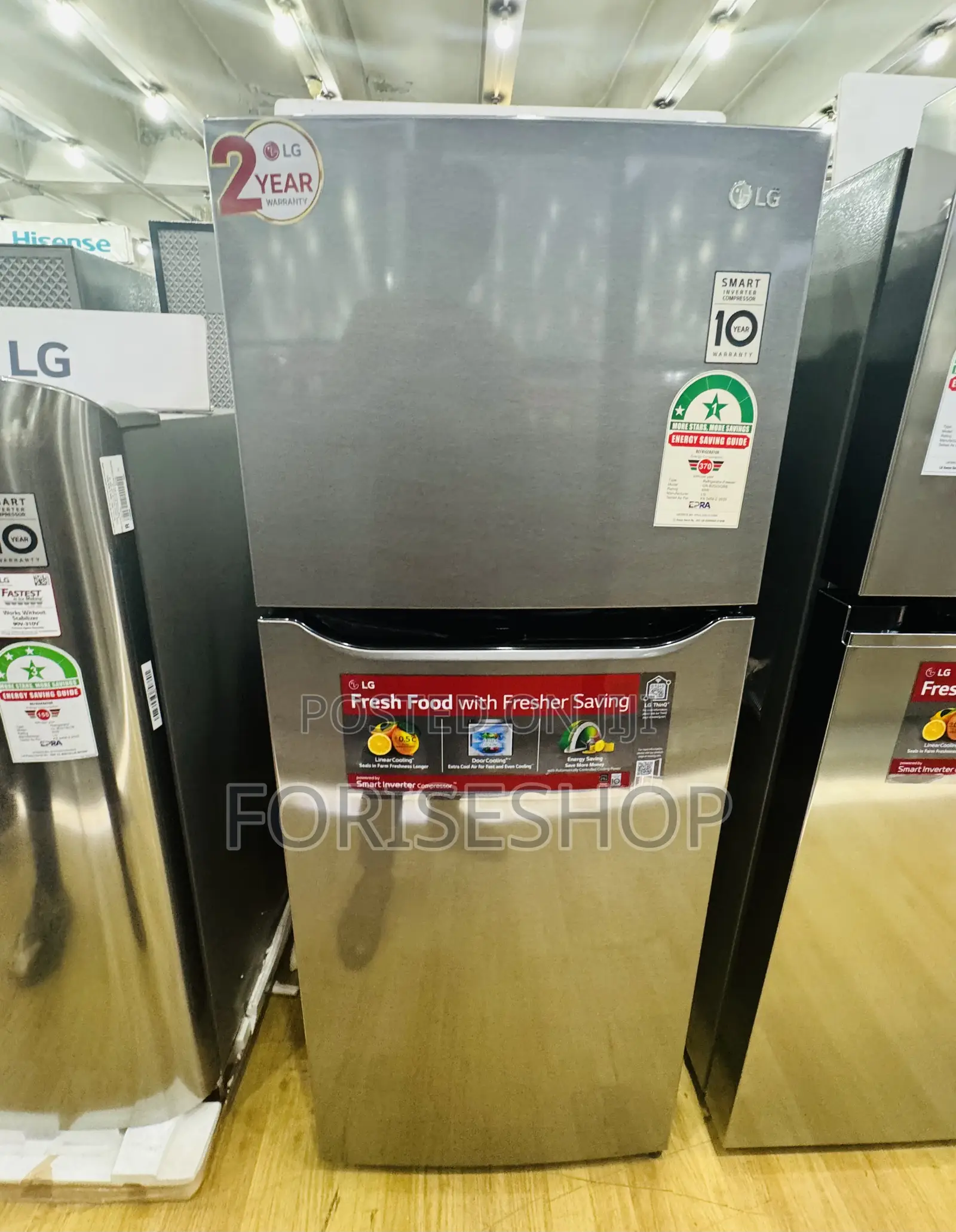 Lg Fridge 202 Double Door 10yr Warranty