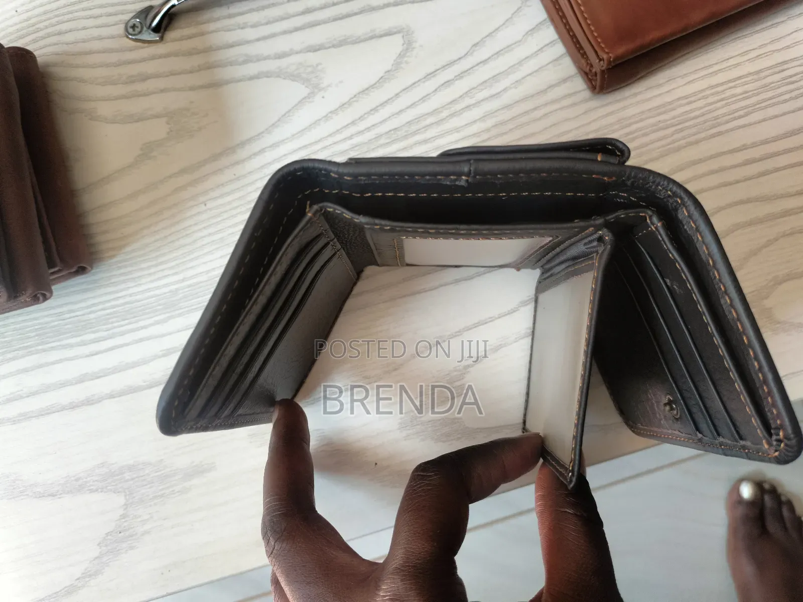 3 Sided Original Leather Wallets