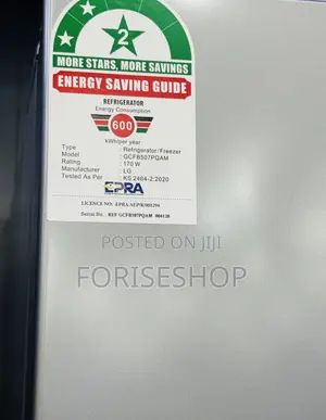 Lg Fridge 519ltrs Side By Side Fridge  507