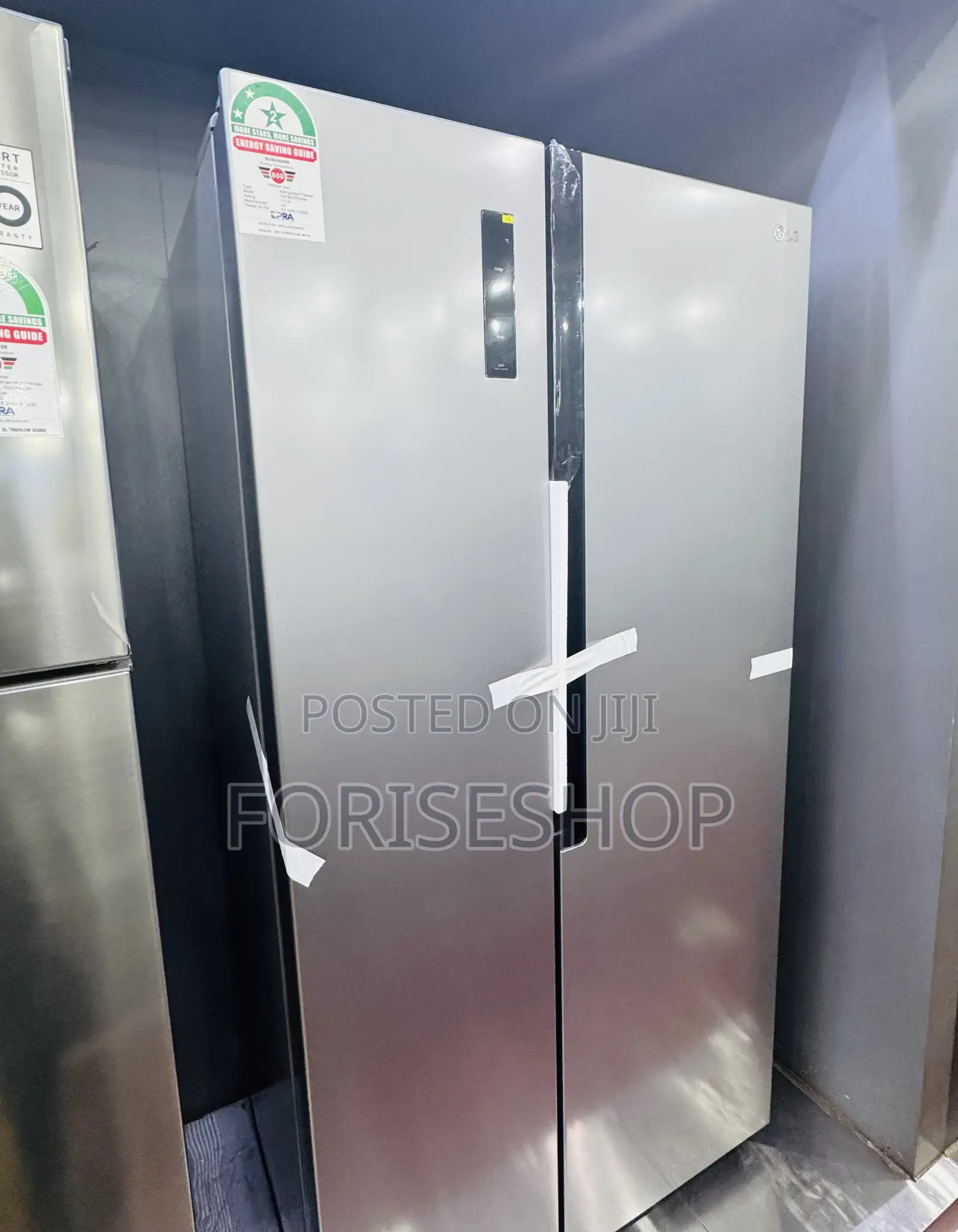 Lg Fridge 519ltrs Side By Side Fridge Gcfb507pqam