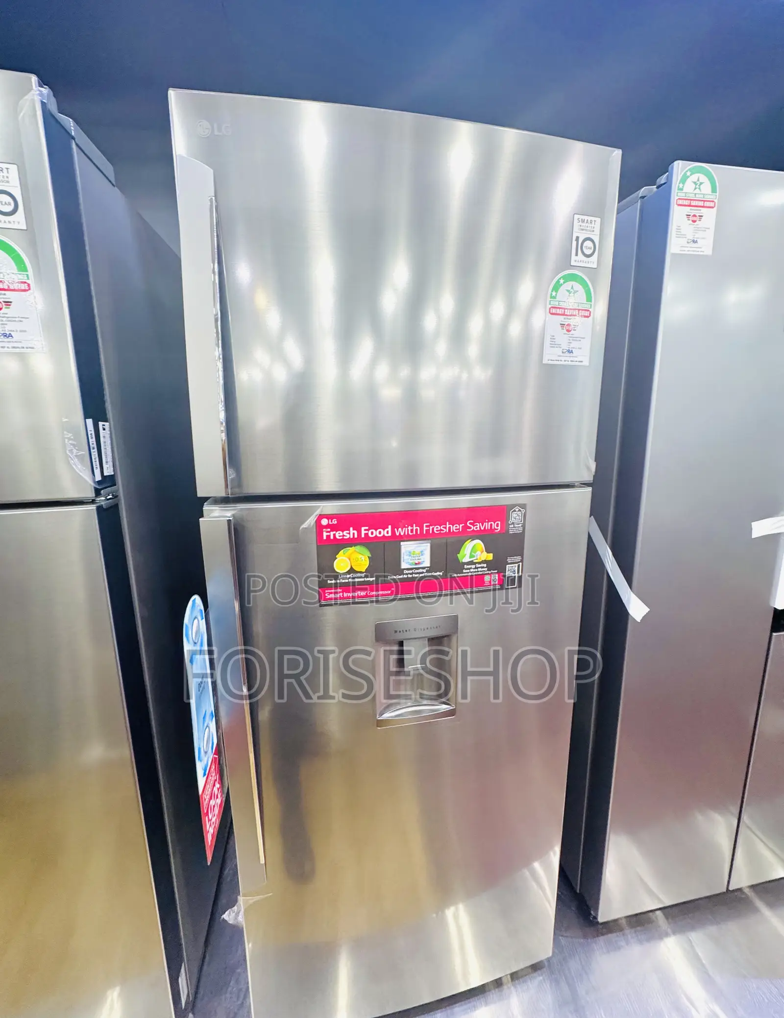 Lg Fridge 438ltrs Double Door Fridge With Dispenser