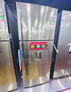 Lg Fridge 438ltrs Double Door Fridge 652  With Dispenser