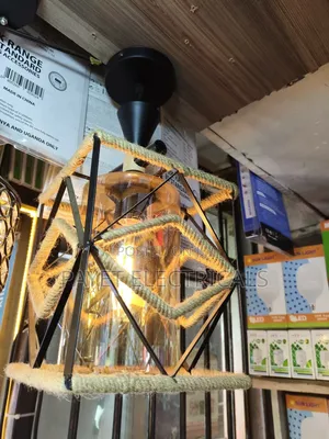 Unique Rope Pendant Lamp Holder