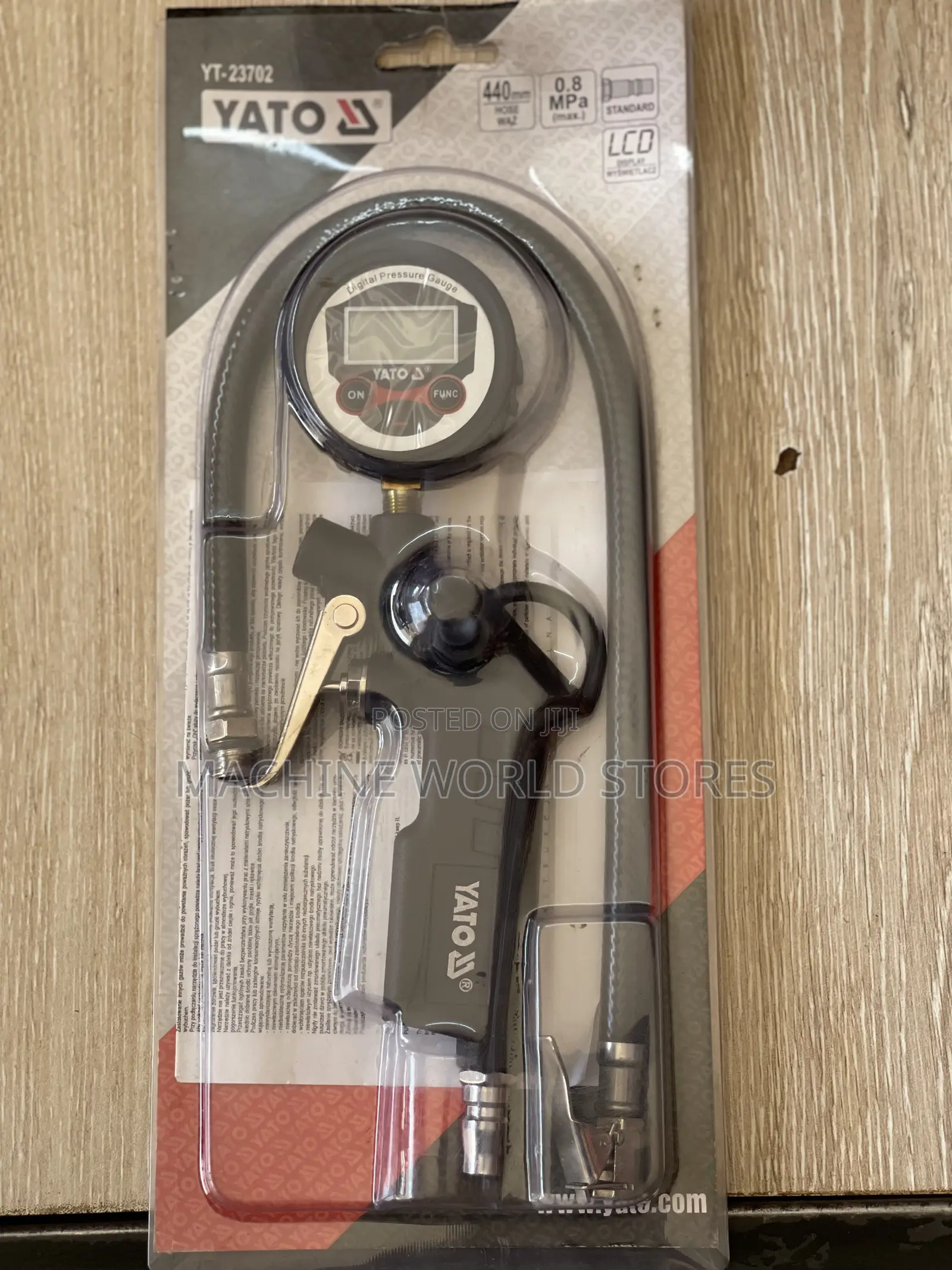 Yao 0.8mpa Inflator Gauge