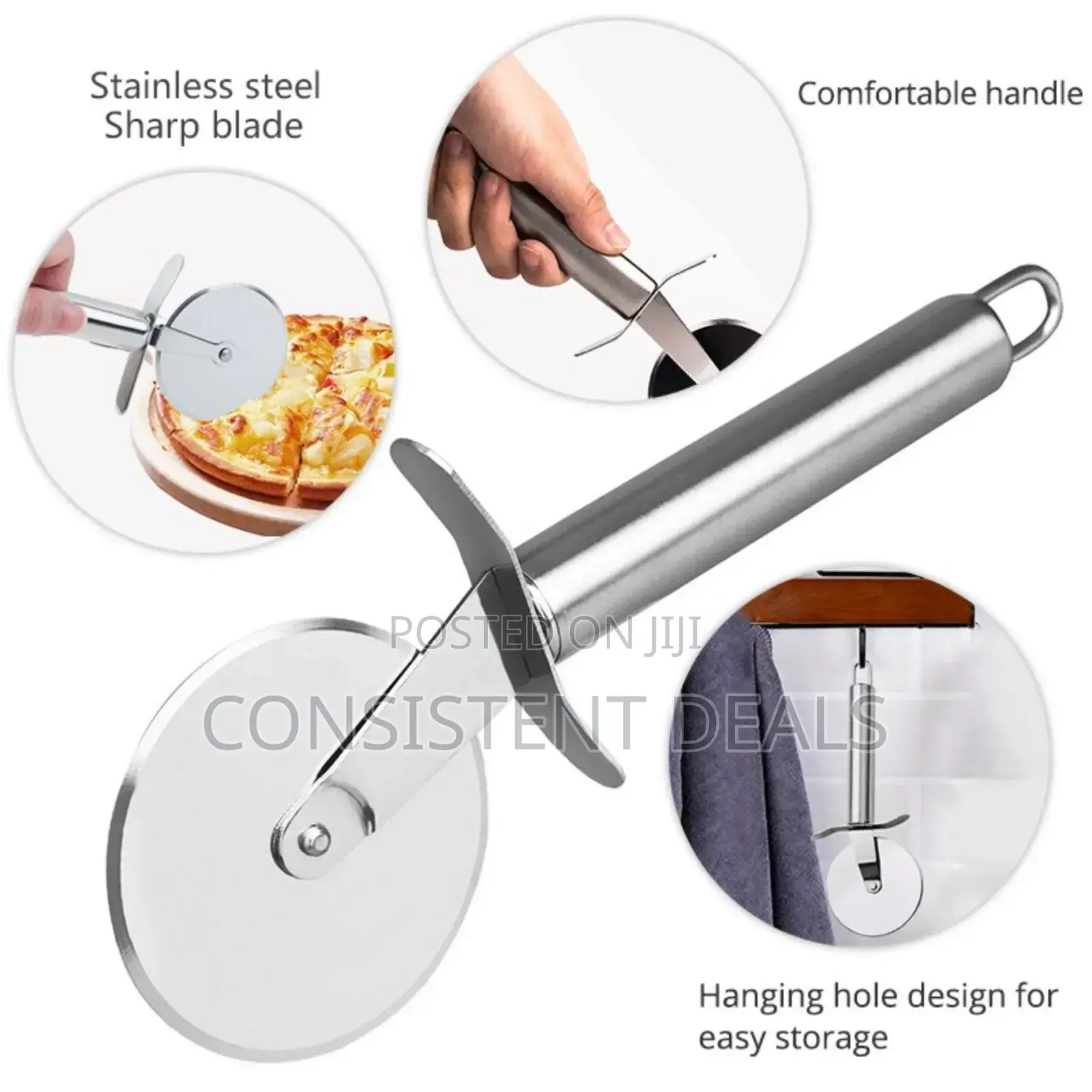 Stainless Steel Pizza Cutter