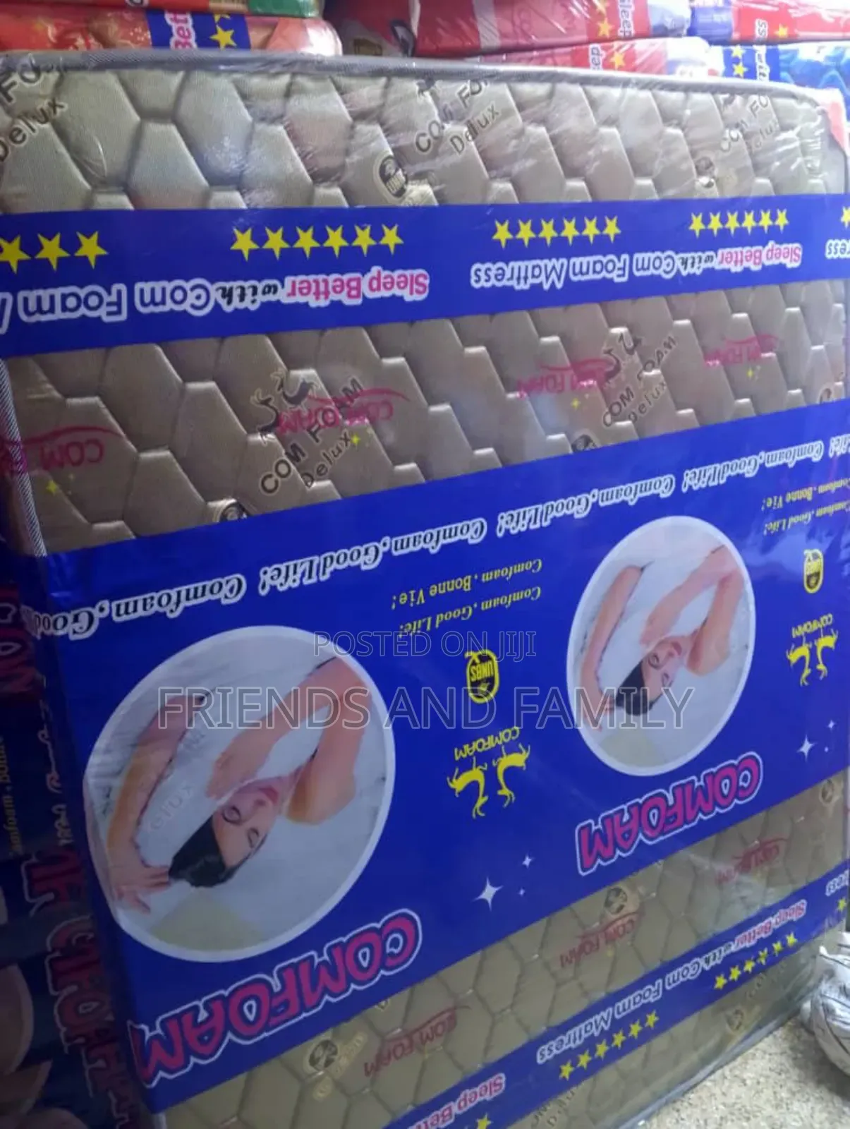 Premium Comfoam 6*6*6. Inches