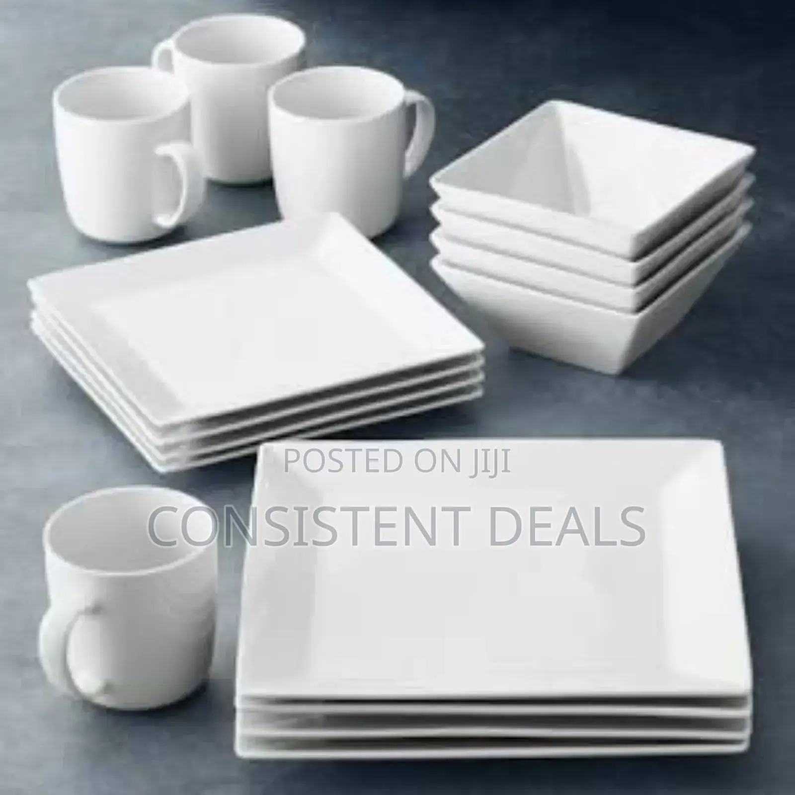 24pcs Dinner Set - White