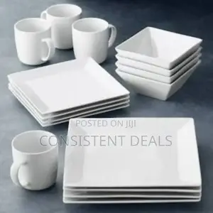 24pcs Dinner Set - White