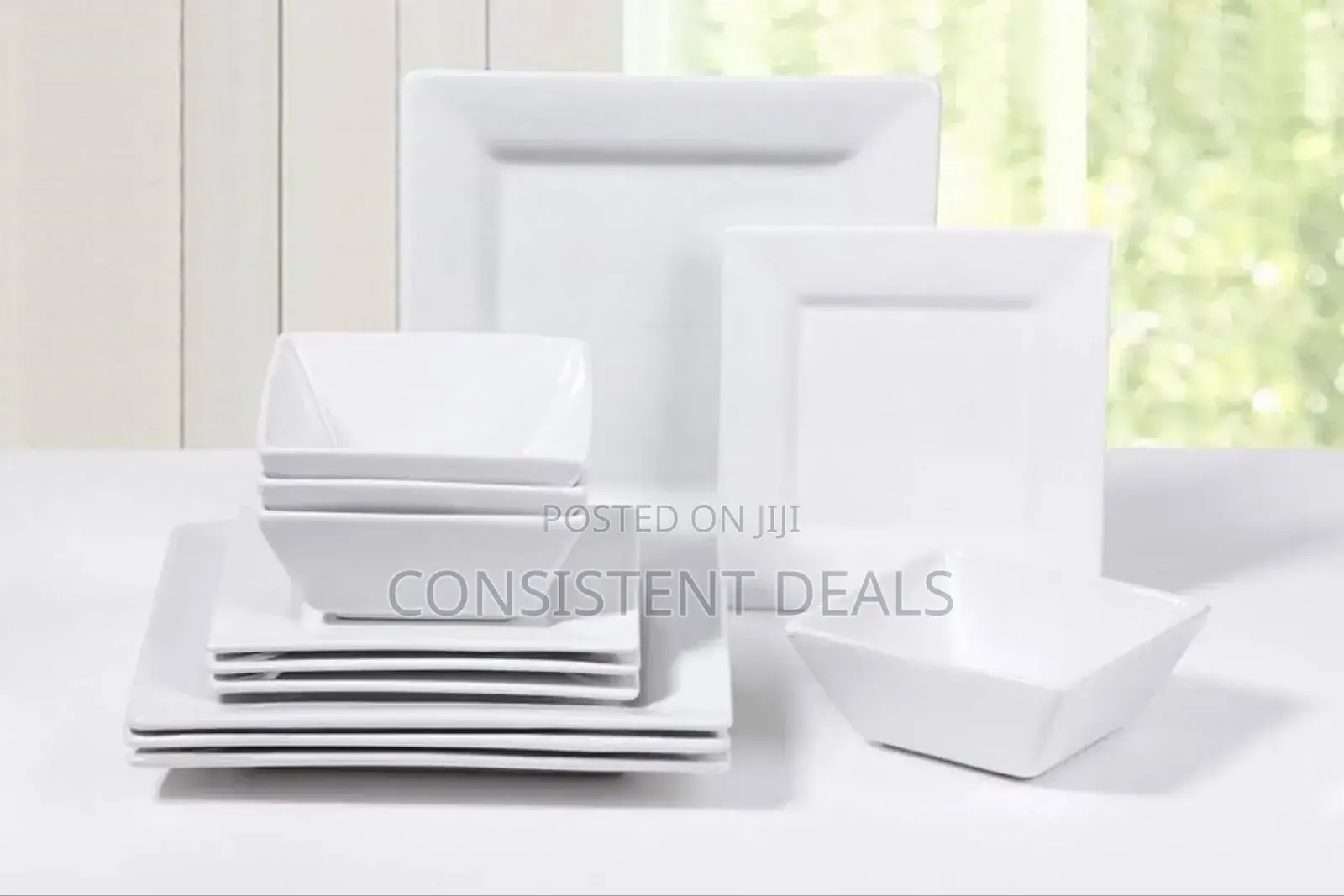 18pcs Dinner Set - White